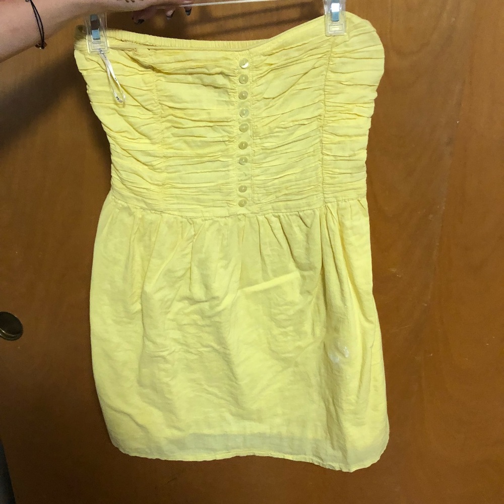 Strapless sun dress